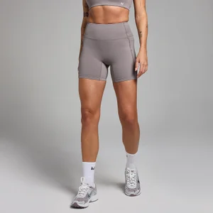 MP Women's Active Pocket Cycling Shorts - Cool Grey - Size XXL