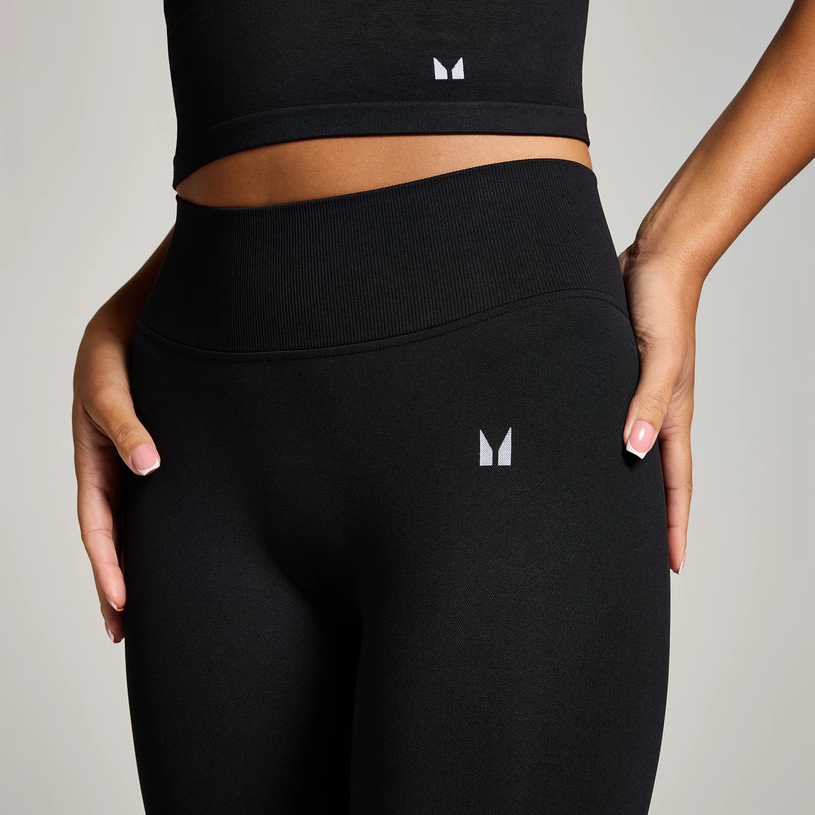 MP Women's Invisible Scrunch Seamless Leggings - Black - XS Image 4