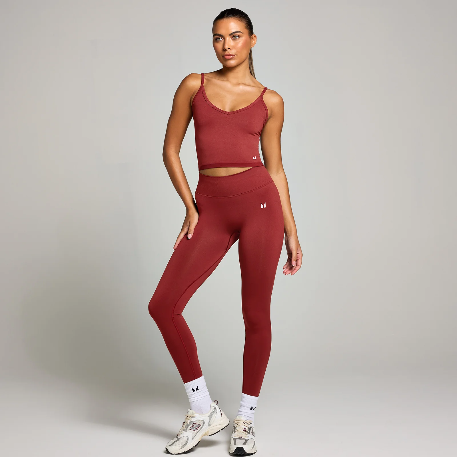 MP Women's Invisible Scrunch Seamless Leggings - Cherry - XS Image 3