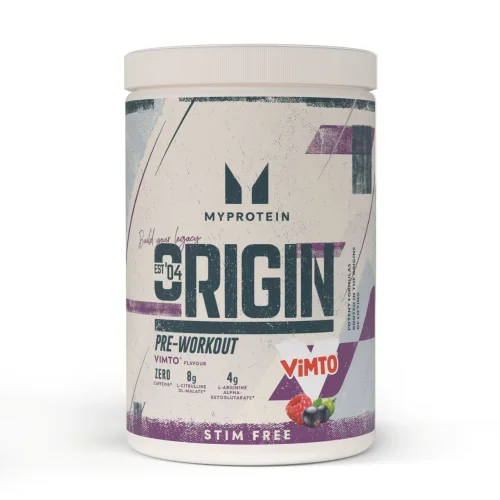 Origin Pump Pre-Workout x Vimto® | Stim & Caffeine-Free