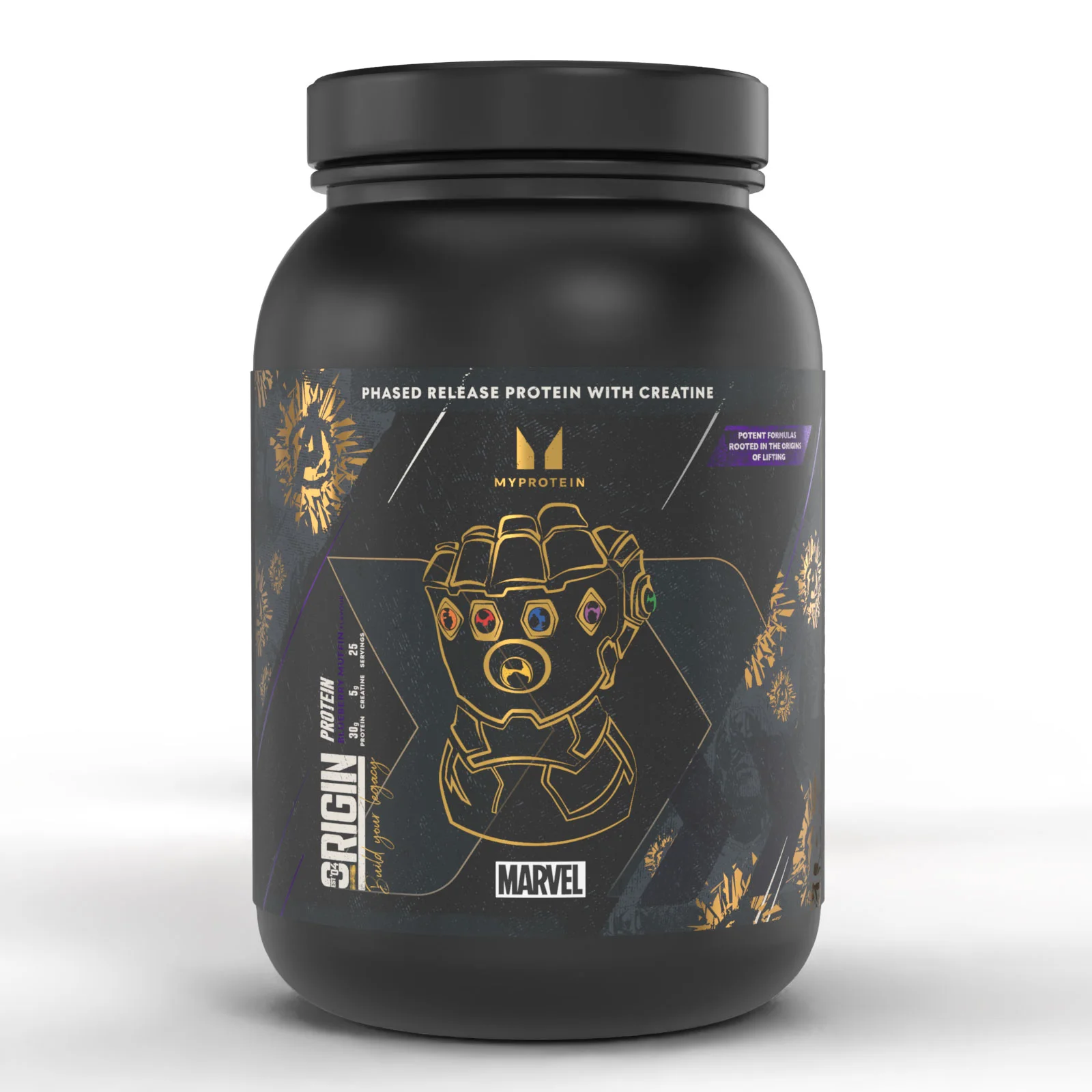 Origin Protein (with Creatine) (MARVEL Thanos - Blueberry Muffin)