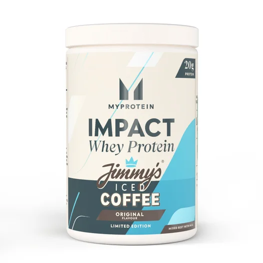Impact Whey Protein Powder - 600G - 20servings - Jimmy's Coffee - Original
