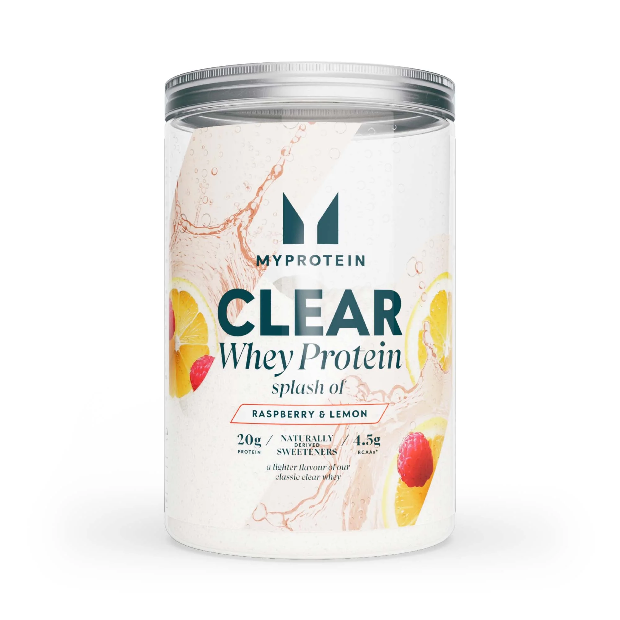 Clear Whey Protein "Splash of" Raspberry & Lemon
