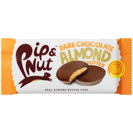 Pip & Nut Peanut Almond Cups, Dark Chocolate