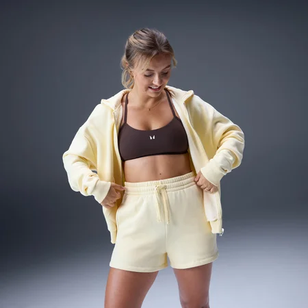 MP Women's Basics Zip Through Hoodie - Butter