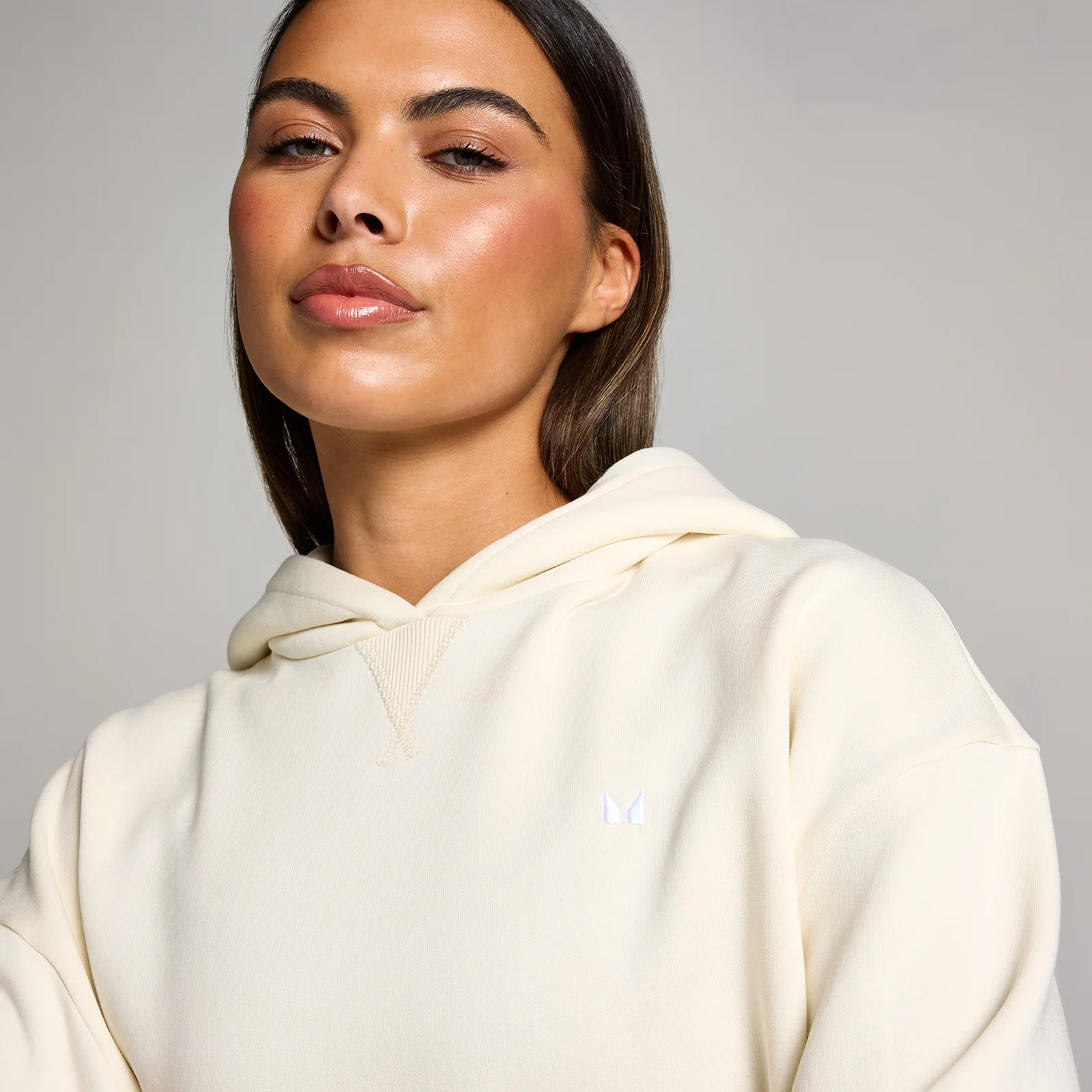 MP Women's Basics Oversized Hoodie - Soft Cream - XS Image 4