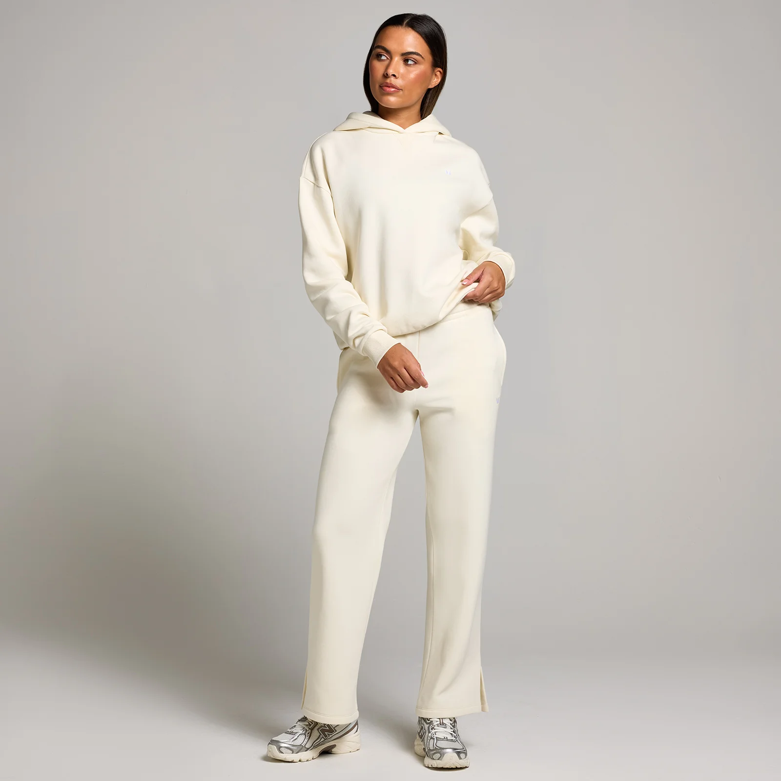 MP Women's Basics Oversized Hoodie - Soft Cream - XS Image 3