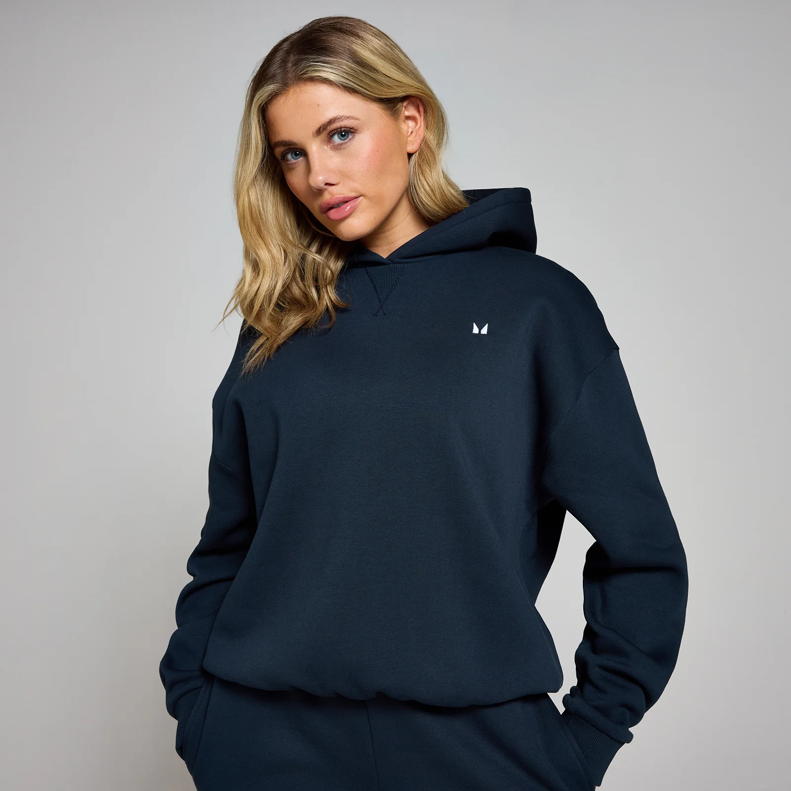 MP Women's Basics Oversized Hoodie - Dark Sapphire - XS Image 1