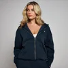 MP Women's Basics Zip Through Hoodie - Dark Sapphire