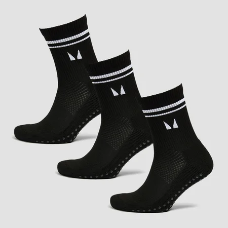 MP Pilates Socks (3 pack) - Black