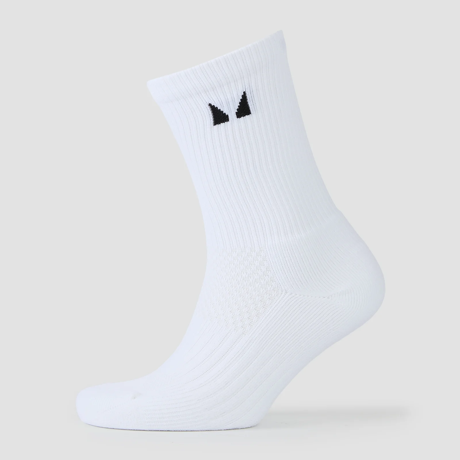 MP Running Socks (3 pack) - White - UK 2-5 Image 2