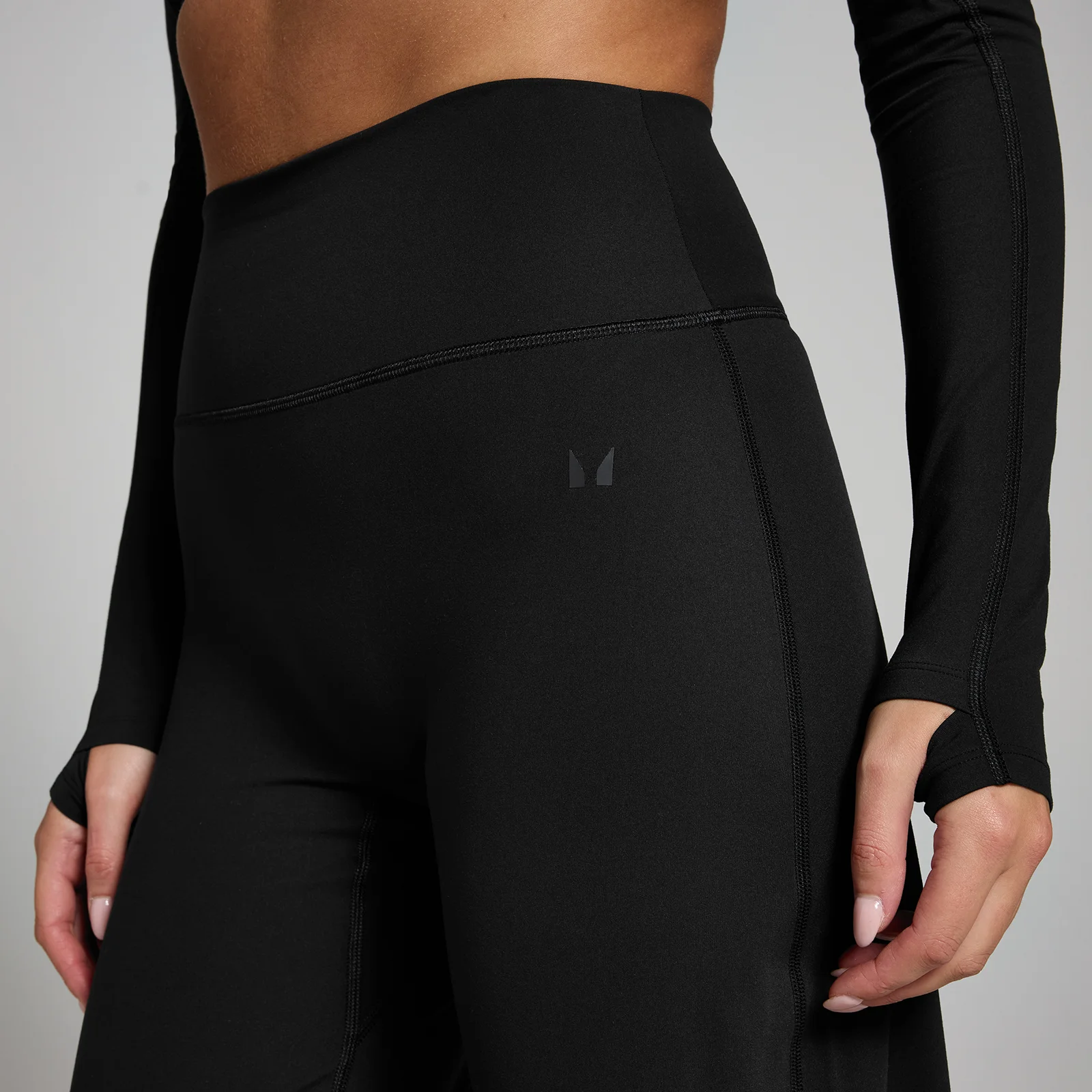 MP Women's Tempo Wide Leg Leggings - Black - XS Image 4