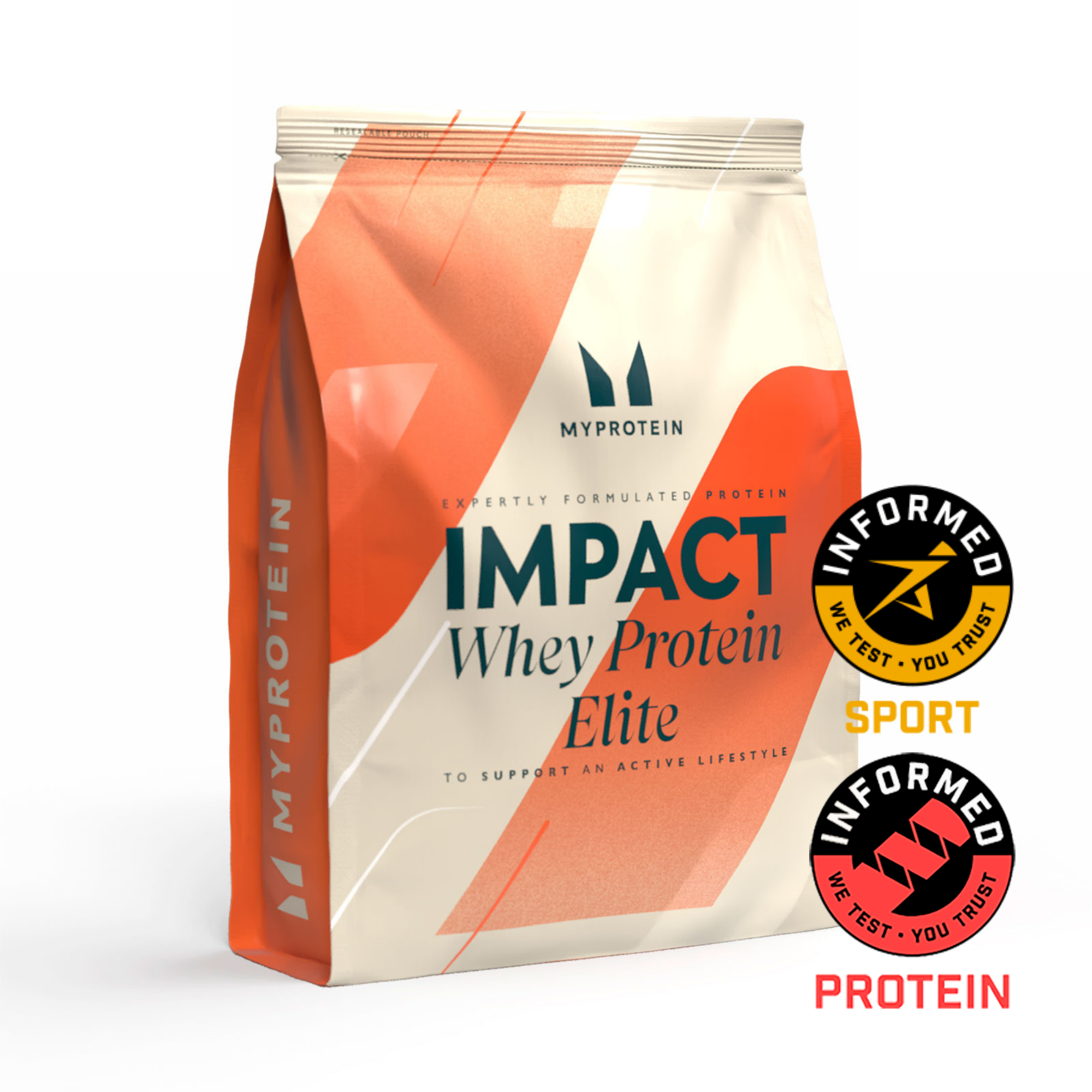 Impact Whey Protein Elite - 1kg - Natural Strawberry (Informed Sport) Image 1
