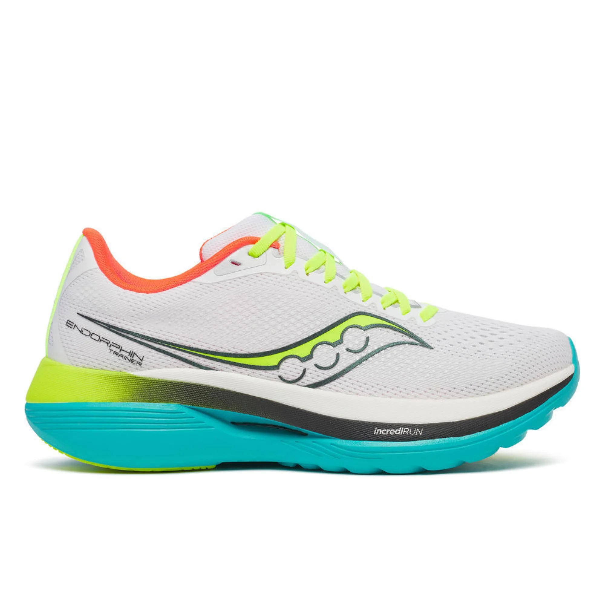 Saucony Men's Endorphin Trainer - White/Mutant - UK 8 Image 1