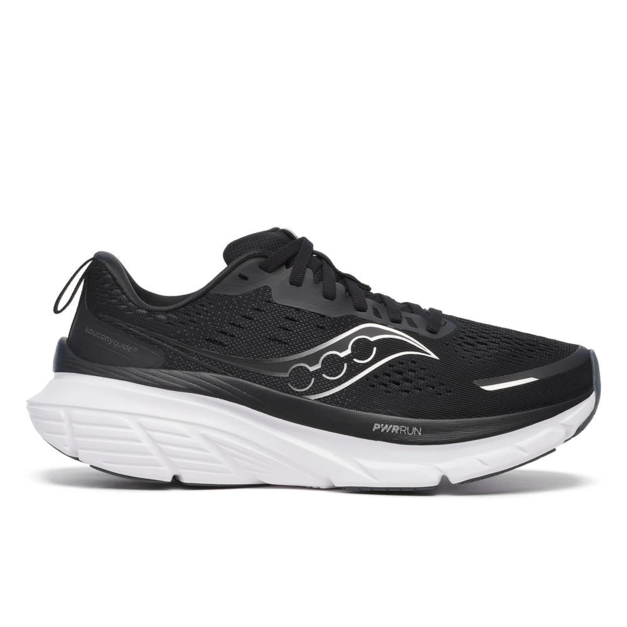 Saucony Women's Guide 18 - Black/White - UK 4 Image 1