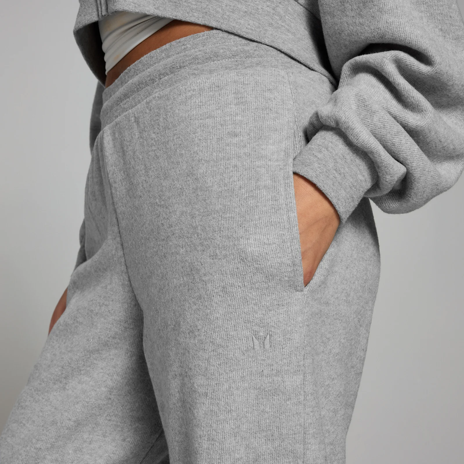 MP Women's Soft Touch Straight Leg Joggers - Grey Marl - XS Image 4