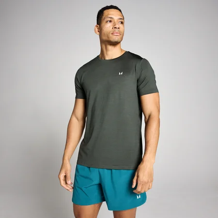 MP Men's Tempo Marl T-Shirt - Washed Black