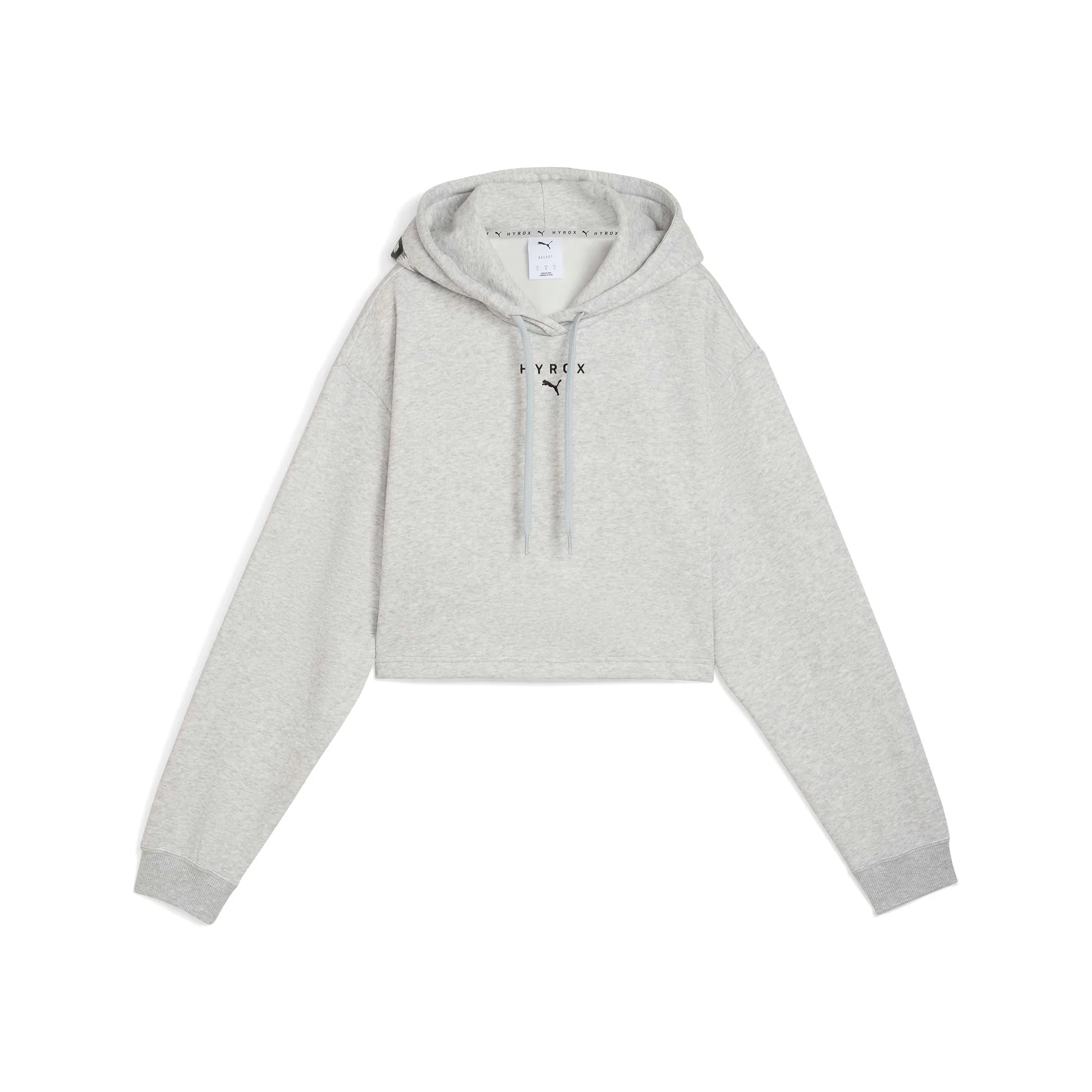 PUMA x HYROX Heavyweight Hoodie – Light Gray Heather - XS Image 1
