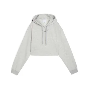 PUMA x HYROX Heavyweight Hoodie – Light Gray Heather - Size XS