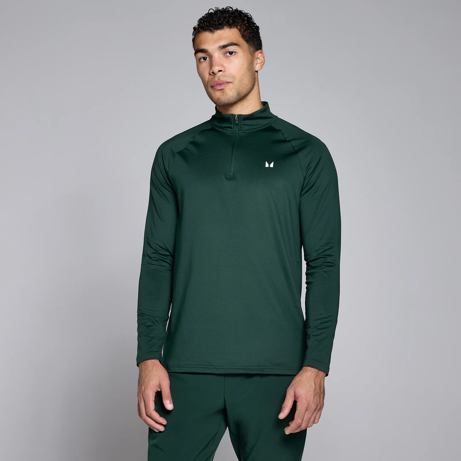 MP Men's Training 1/4 Zip - Dark Emerald - XXXL Image 1