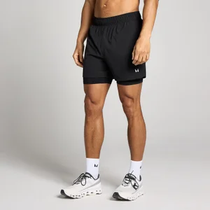 MP Men's 5" 2-in-1 Training Shorts - Black - Size XL