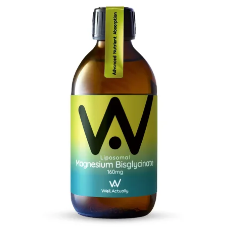 Well Actually Magnesium Bisglycinate, Apple Twist, 250ml