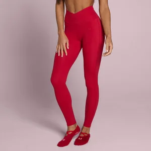 MP Women's Tempo Leggings - Rose Red - Size XL