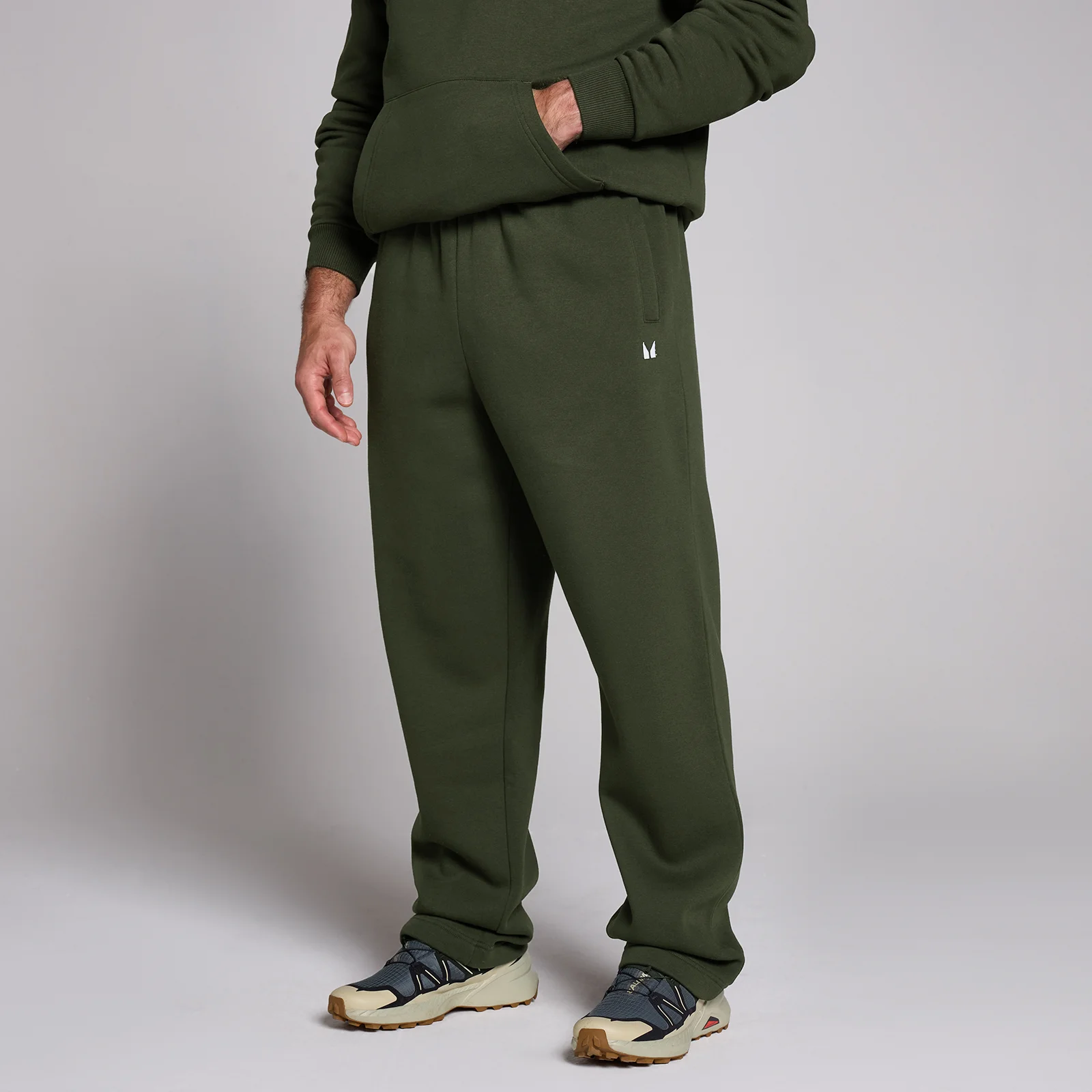 MP Men's Rest Day Straight Leg Jogger - Forest Green - S Image 1