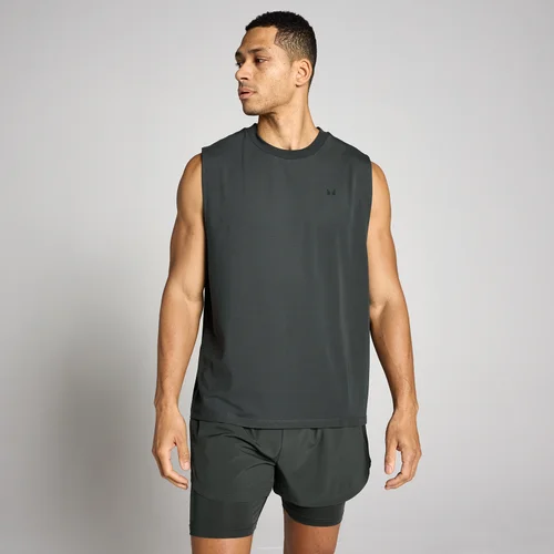 MP Men's Oversized Hybrid Tank - Washed Black