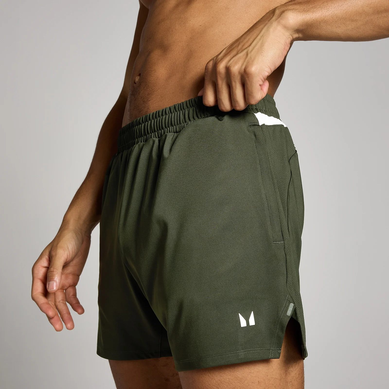 MP Men's Tempo Panel 5" Short - Forest Green - XS Image 1