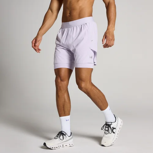 MP Men's Hybrid Lightweight 5" 2-in-1 Shorts - Dusted Grape