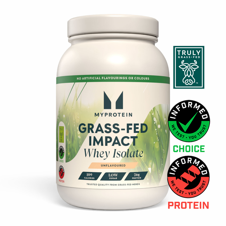 Grass-Fed Impact Whey Isolate - 1kg - Unflavoured