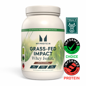 Grass-Fed Impact Whey Isolate - Flavour Cocoa (naturally derived sweeteners)