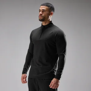 MP Men's Training Ultra Jersey 1/4 Zip - Black - Size L