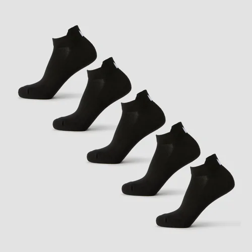 MP Unisex Trainer Socks (5 Pack) - Black
