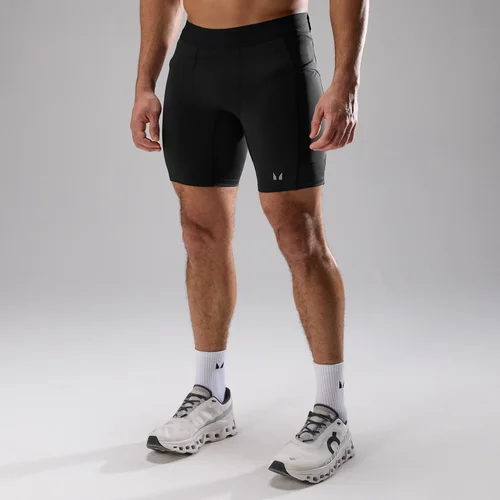 MP Men's Velocity Ultra Storage Half Tight - Black