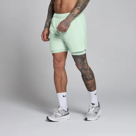 MP Men's Training 5" 2-in-1 Woven Short - Light Lime