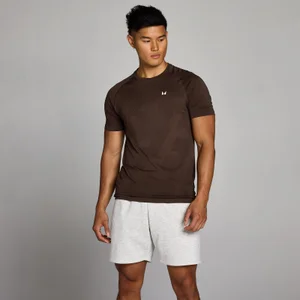 MP Men's Tempo Pillar Graphic Seamless T-Shirt - Cocoa - Size M