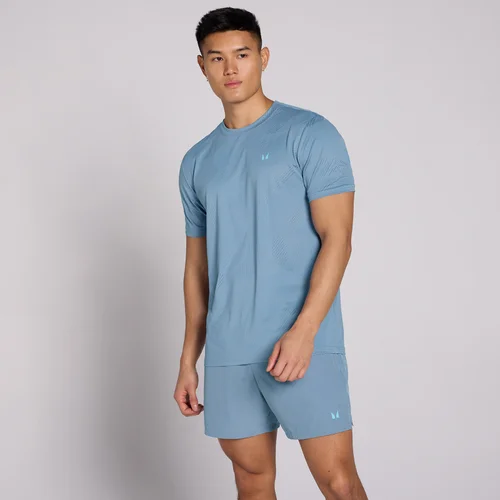 MP Men's Active Training Pillar Graphic T-Shirt - Fog Blue