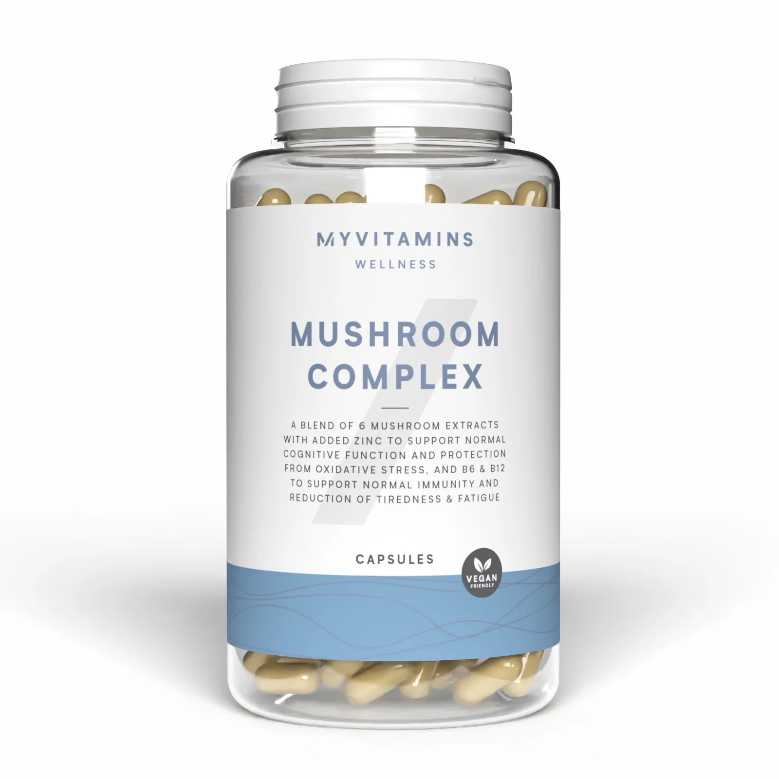 6 In 1 Mushroom Complex Capsules