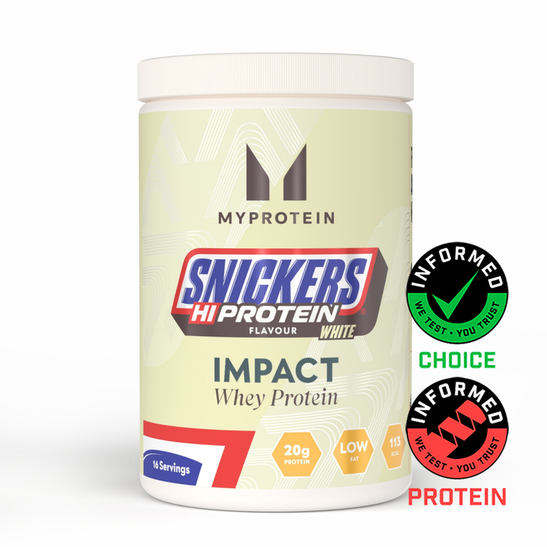 Impact Whey Protein – SNICKERS® - 500g - 16servings - Snickers White