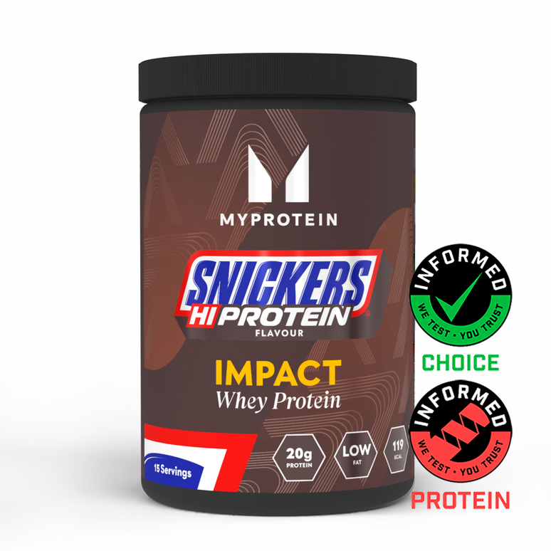 Impact Whey Protein – SNICKERS® - 500G - 15servings - Snickers Original