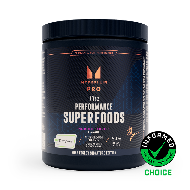 THE Performance Superfoods (Ross Edgley) - 425G - 24servings - Nordic Berries (Ross Edgley)
