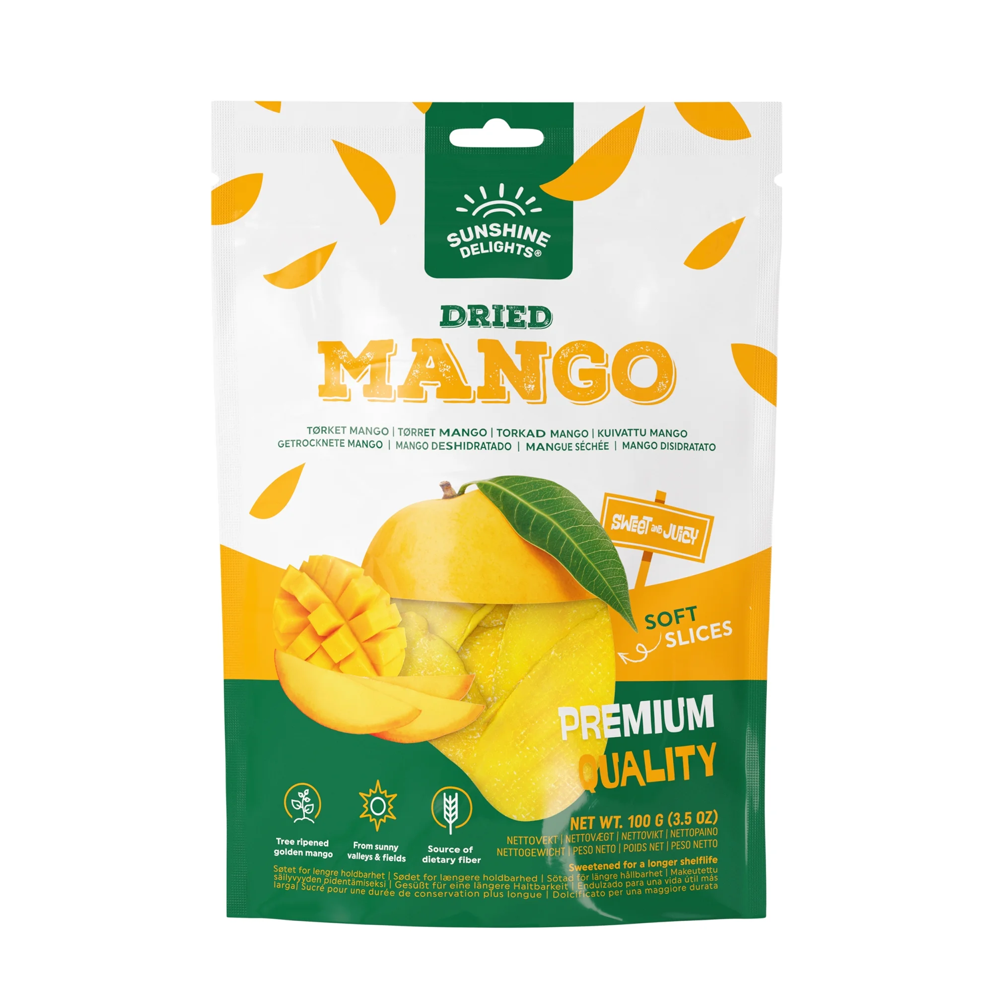Sunshine Delights, Dried Mango