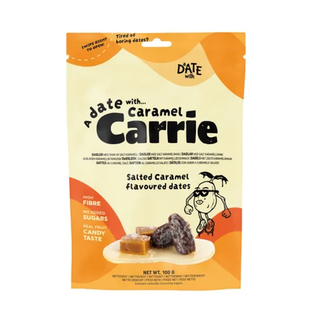 A Date With... Caramel Carrie | Dates with Salted Caramel | 100g