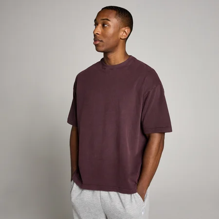 MP Men's Washed Oversized Cotton T-Shirt - Fudge