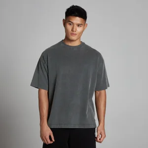 MP Men's Washed Oversized Cotton T-Shirt - Dark Grey - Size XL