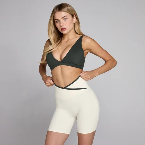 MP Women's Tempo Triangle Sports Bra - Washed Black
