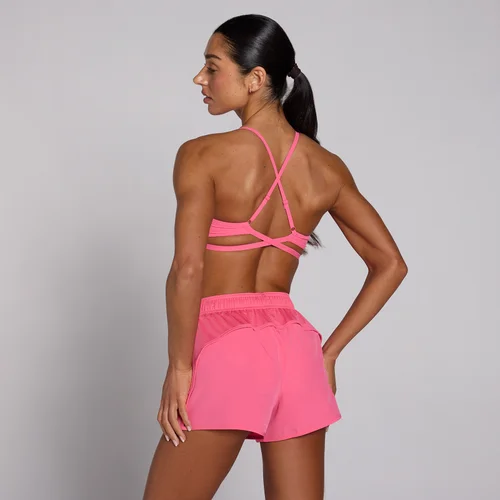 MP Women's Tempo Adjustable Strappy Back Sports Bra - Vibrant Pink