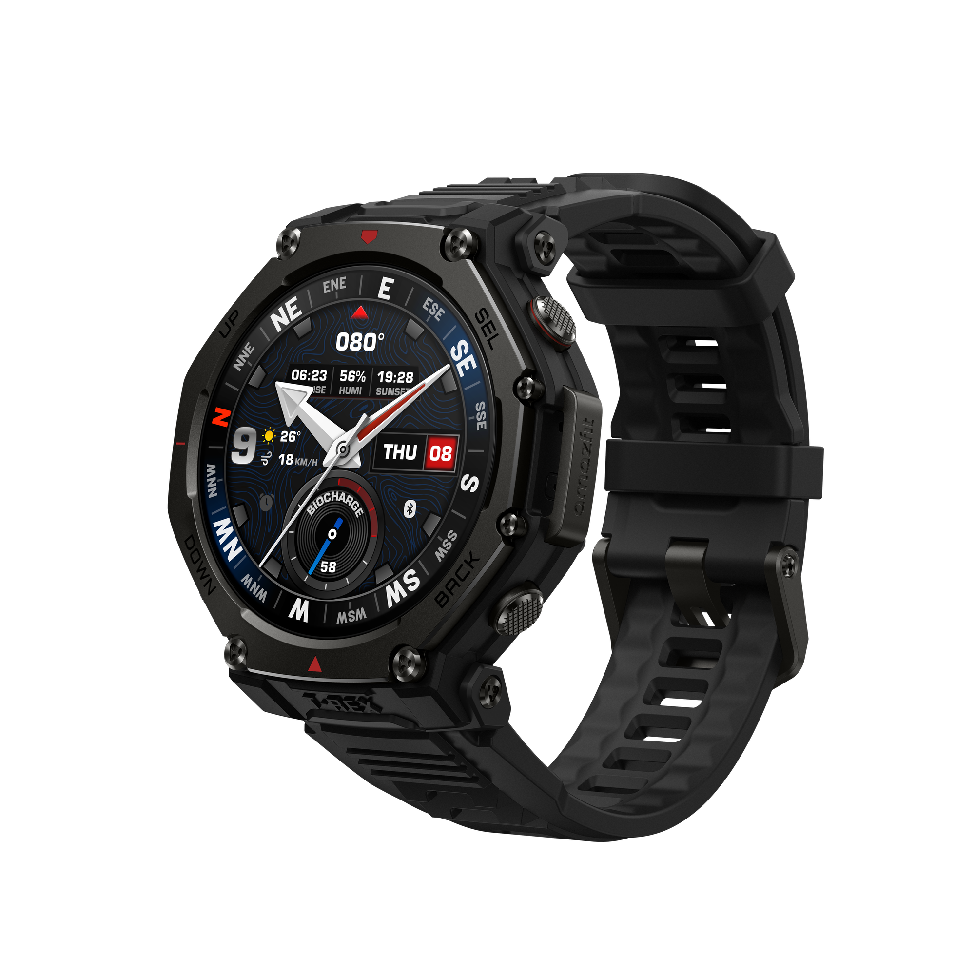 Amazfit T-Rex 3 Pro 48mm Tactical Black Image 1